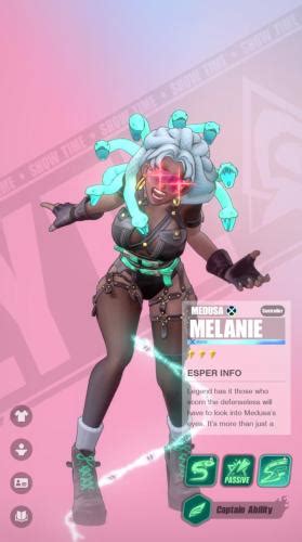 Esper lore: Melanie (Medusa) 